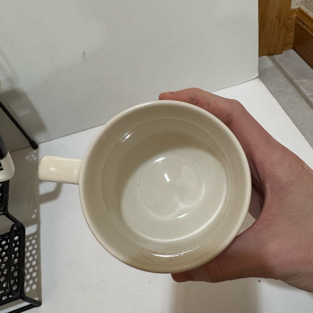 Starbucks Coffee Mun When Coffee Worlds Collide 08/08 Bone China 2015 - 12 Oz - Picture 4 of 4